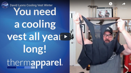 David Lyons MS Fitness Challenge testimonial - Why you need to wear a cooling vest when you work out